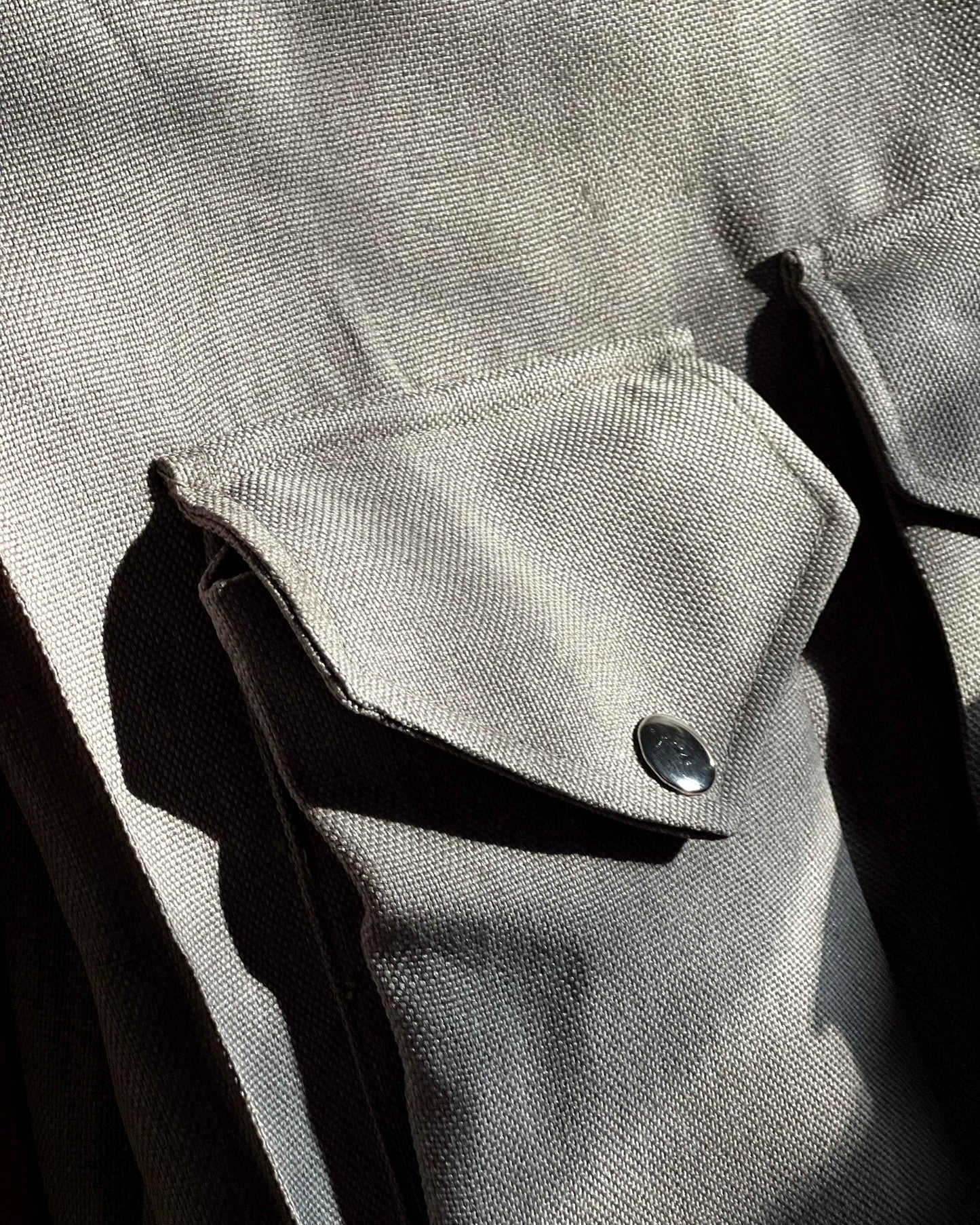 Sand Grey Tote Bag with Zipper - Stylish 2 Pocket Design - Tote Baggs